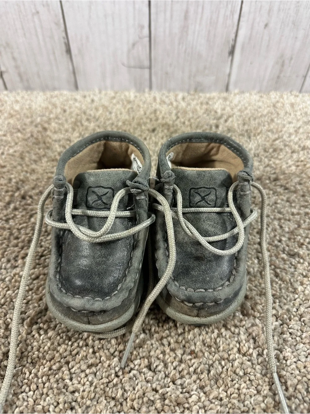 Twisted X Chukka Leather Driving Mocs Infant 3M
